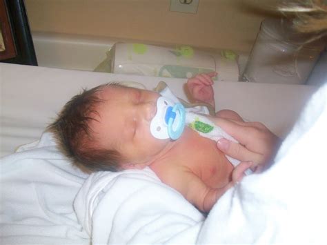 I just don't use soap in that area. The Diehl Family: Griffin's 1st Bath at Home!