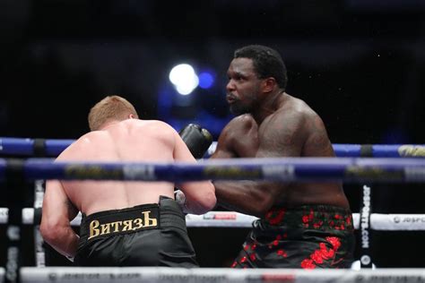 It could mean whyte is playing for more speed. Fury, Joshua Unification Bout More Likely After Povetkin ...