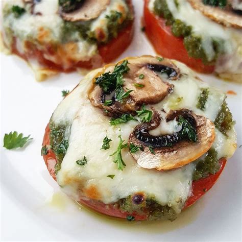 Our favorite way to enjoy them is to simmer in marinara and then serve over spaghetti noodles. Baked Tomatoes with Garlic Scape Pesto, Mozzarella ...