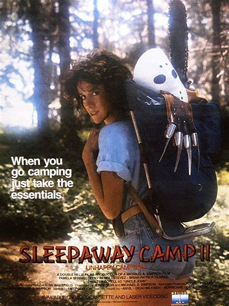 Enjoy all the festivities in this exclusive new video. Sleepaway Camp II: Unhappy Campers (1988) - MovieMeter.nl