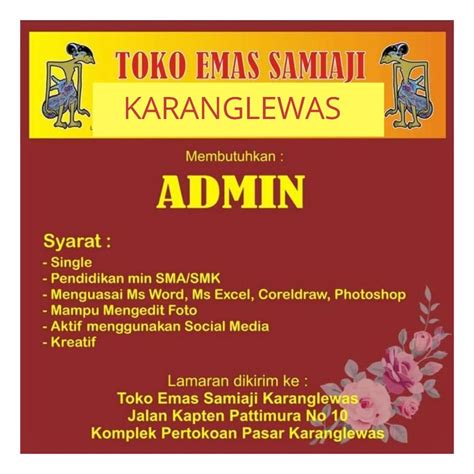 Последние твиты от loker cirebon (@lokercrb). Loker Jaga Toko Cirebon : Lowongan Kerja Part Time Jaga ...