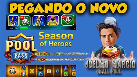 Play against friends, show off your tables, cues and compete in tournaments against millions of live players. Pool Pass Season of Heroes Sétima Temporada 8 Ball Pool ...