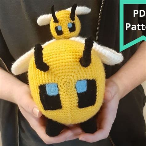 Maybe you would like to learn more about one of these? Minecraft Bee Crochet Pattern Amigurumi Bee Minecraft ...