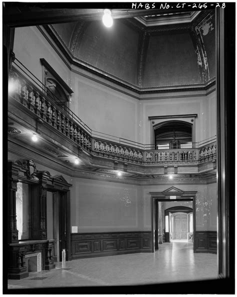 Ornate, simple, huge and small. VIEW ACROSS ROTUNDA FROM DINING ROOM DOOR - Lockwood ...