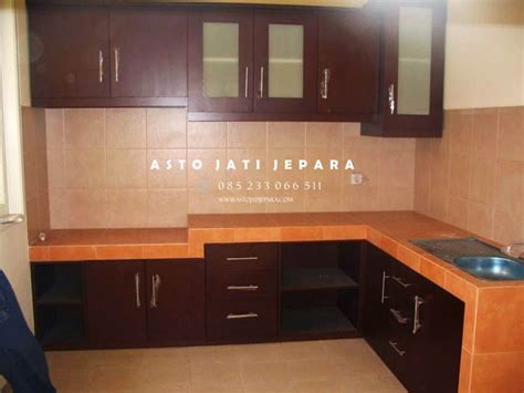 Maybe you would like to learn more about one of these? Model Kitchen Set Kayu Minimalis Modern Terbaru - Asto ...