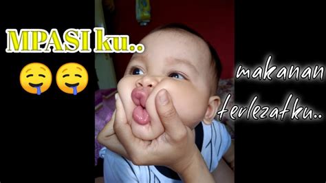 Tekstur makanan yang diberikan pun harus dihaluskan terlebih dahulu agar bayi tidak tersedak. MPASI untuk 9 bulan || bubur timnya BARA🤤 - YouTube