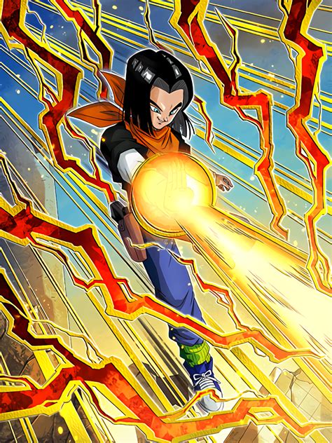 The battle sequences involve alignments of multicolored ki balls that can be matched to do damage to your opponent in dragon ball z. Lethal Android Android #17 (Future) | Dragon Ball Z Dokkan ...