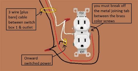 The lights are switched elsewhere too. Power Switch 3 Way Switches Half Switched Switch Outlet Electrical Wiring