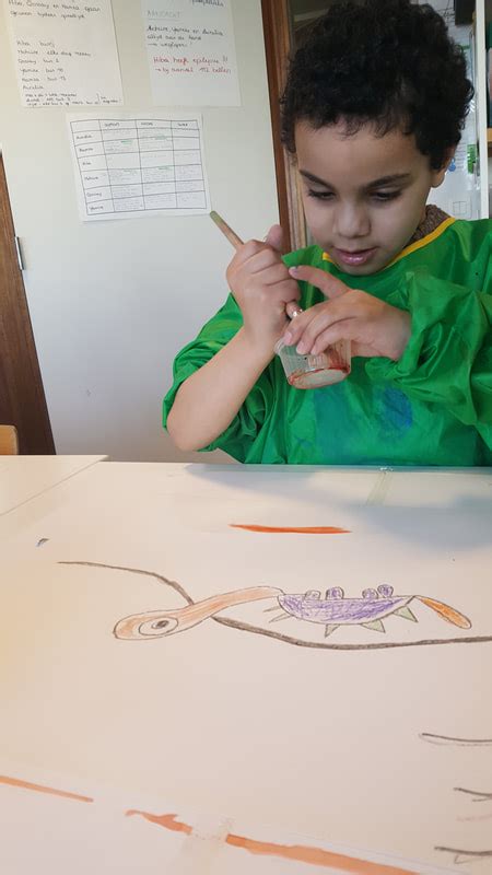 The drawbot also has plenty of drawing and coloring pages! Dino tekenen - Ons klasje