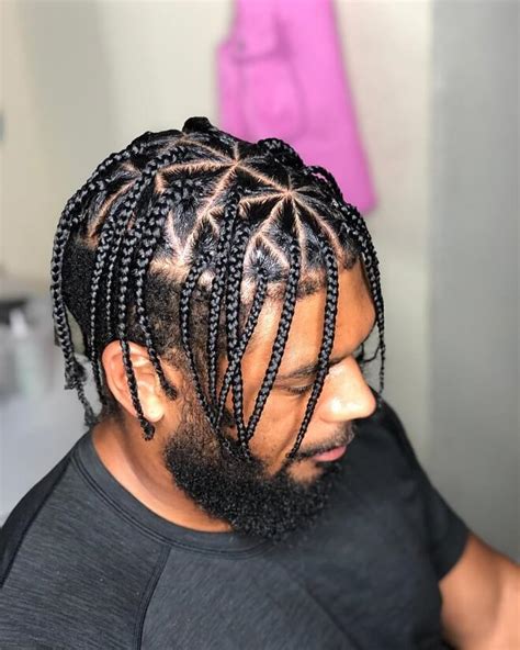 When his hair grew long, he would put it in four braids. 21 Braids for Men to Uplift Your Personality - Haircuts ...
