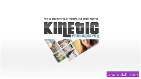 Dynamic typography | kinetic typography after effects templates free download. Videohive Kinetic Photography - After Effects Project ...