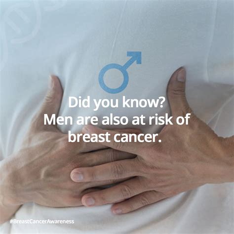 Breast cancer is most often found in women, but men can get breast cancer too. Male Breast Cancer 101... | Memo Health Assistant