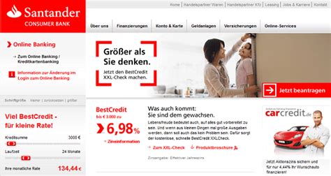 We would very much like to accomodate your need to get in touch with us. Santander Consumer Bank Kreditkarte Erfahrungen » Test ...