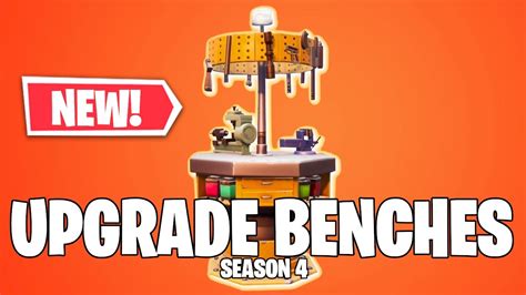 Fortnite season 5 has brought a ton of changes to the game, including 3. ALL UPGRADE BENCH LOCATIONS SEASON 4 FORTNITE - SIDEGRADE ...