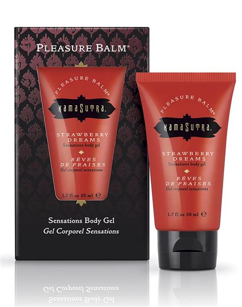 Get ready for some intense sex! Kama Sutra - Pleasure Balm - Strawberry Dreams