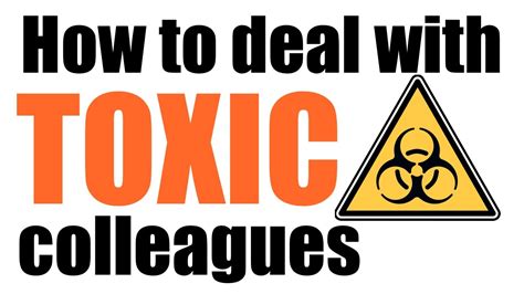 Unlike other species, humans are known as the verbal social species that communicates for social purpose, more often than not, it is a mental. How to deal with toxic colleagues (HSP) - YouTube