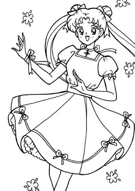 The characters from the series have gained great popularity throughout. Free & Easy To Print Sailor Moon Coloring Pages in 2020 ...