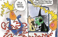 witch hunt cartoon independent those necessarily viewpoints reflect expressed author above do