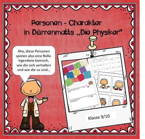 Die Physiker 2 - Personen und Charakterisierung ...