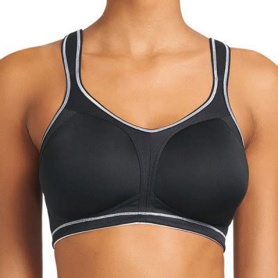 Profitez du studio avec ce joli modèle sport doté d'un dos. Soutien-gorge de sport dos nageur Freya active noir ...