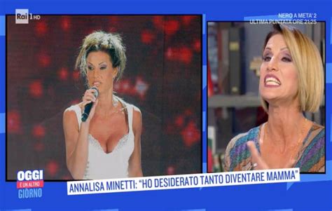 Annalisa minetti, 40 anni, racconta l'essere mamma di due, dopo l'arrivo della sua seconda figlia, venuta al mondo il 29 lutto per il cantante: Annalisa Minetti la vera sofferenza : "Volevo buttarmi giù"