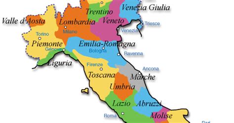 Osserva l'italia,clicca sulla regione e indicane la città capoluogo. Cartina Dell\'italia Regioni E Capoluoghi | Tomveelers
