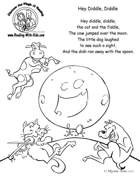 We have over 3,000 coloring pages available for you to view and print for free. Hey Diddle Diddle Coloring Pages - Free Printable Coloring Pages - Coloring Home