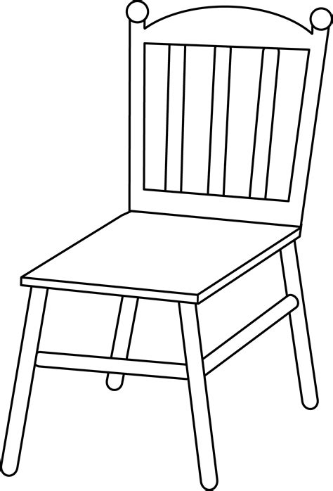 I love the look of white cabinets, black hardware and light gray walls but realize that in a year and a half this style might be already outdated. Chair Line Art - Free Clip Art