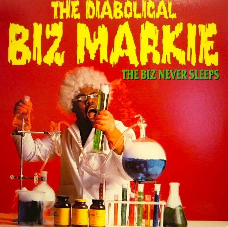 The biz never sleeps is the second studio album by biz markie. BIZ MARKIE / THE DIABOLICAL BIZ MARKIE THE BIZ NEVER ...