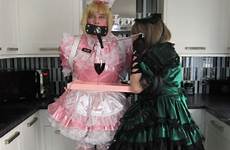 sissy french lockable maid pvc maids mistress lady penelope homestead satin training petticoats kent uniforms extensive range also large