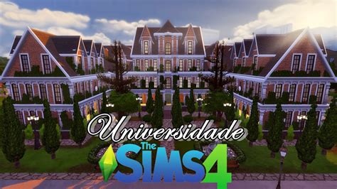 ‹ › información por vacaciones colectivas del personal. Universidade Sim #1 - Campus │The Sims 4 (Speed Build ...