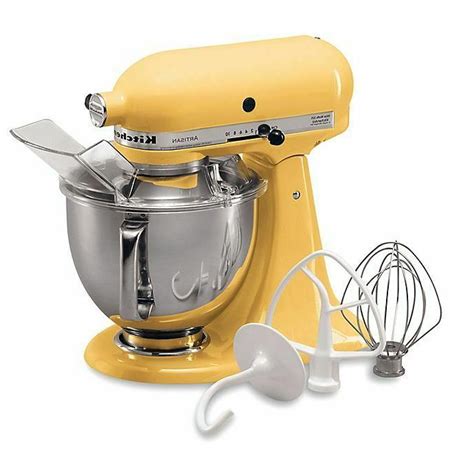 Is made out of polished stainless steel. KitchenAid Artisan 5 qt. Stand Mixer in Majestic