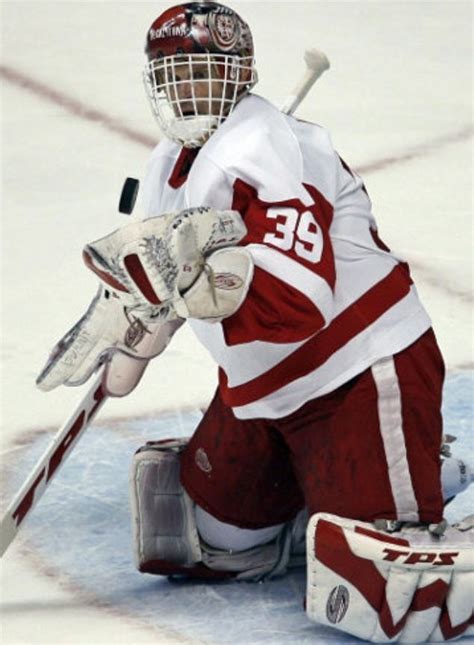 Shared with chris osgood the williams jennings memorial trophy, 2008. Dominik Hasek (2003-04,06-08) | Detroit red wings hockey ...