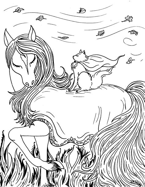 This horse is also known as the pure spanish horse. Coloring Pages Wild Horses at GetColorings.com | Free printable colorings pages to print and color