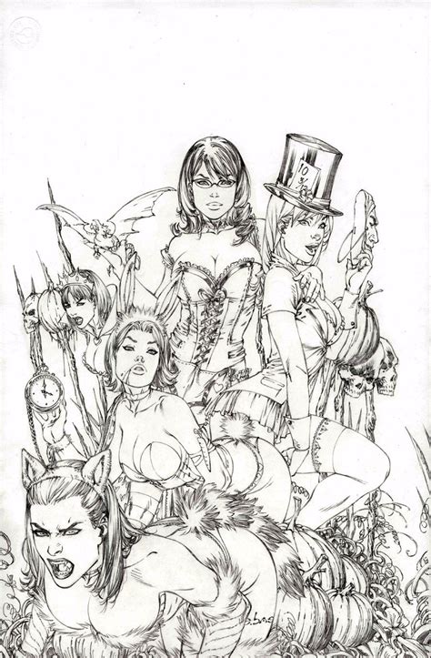 Grimm fairy tale coloring pages. Pin on Comics sketches