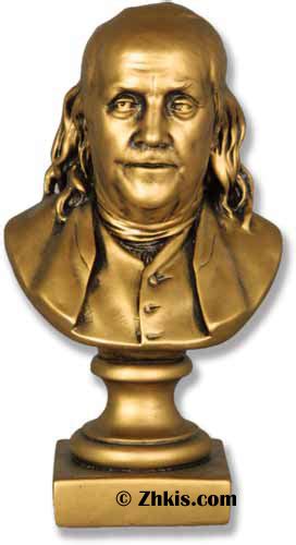 I was recently at the met and took a few photos of ben's bust. Ben Franklin Bust