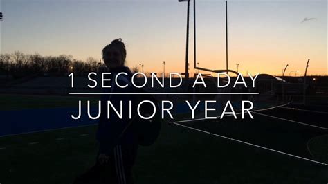 In the fall, juniors enroll in a seminar. JUNIOR YEAR - 1 SECOND A DAY - YouTube