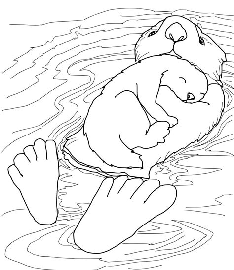 Download and print these otter coloring pages for free. Otter Coloring Pages - Best Coloring Pages For Kids