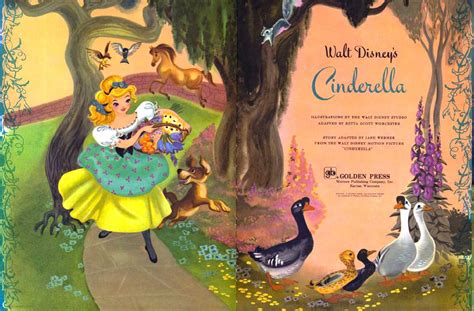 Little golden books is a series of children's books, founded in 1942. Cinderella Big Golden Book (1950) illustrations by ...