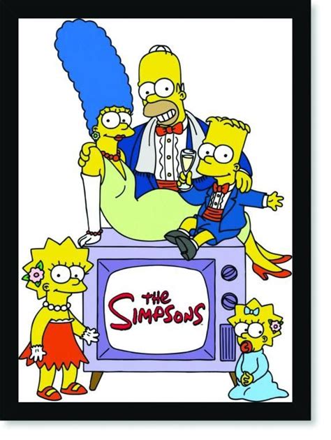 Veja mais ideias sobre desenho dos simpsons, desenho, os simpsons. Quadro Poster Cinema Simpsons 3 | Personagens de desenhos animados, Cinema e Poster
