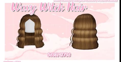 Check spelling or type a new query. Wavy modern witch hair | Bloxburg decal codes, Roblox ...
