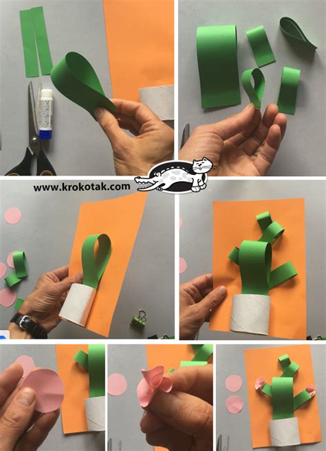 I suggest you do here is a cactus shaped jewellery organizer. krokotak | Paper Cactus