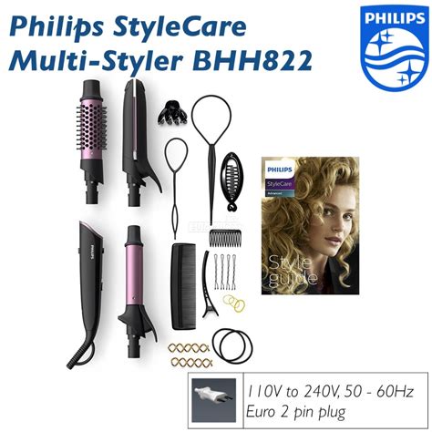 It takes 60 seconds to heat up and then you can start straightening your hair. Buy Philips StyleCare Multi-Styler - Hair Curler ...