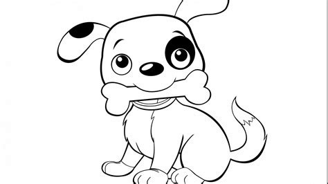 By using puppy as coloring pages will make children have higher level empathy to the other creature in the world. Cute Christmas Puppy Coloring Pages at GetDrawings | Free ...