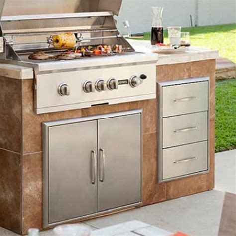 Sealed pantries, fuel tank drawers and even towel racks are all available, each in rugged stainless steel for a clean look and durability. Coyote 18-Inch Stainless Steel Triple Access Drawer - C3DC ...