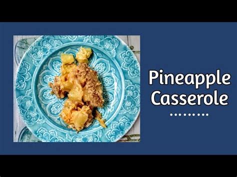In another medium bowl, combine the cracker crumbs, melted butter, and reserved pineapple juice, stirring with a rubber spatula until evenly blended. Let's Make Paula Dean's Pineapple Casserole ~ It'll be FUN ...