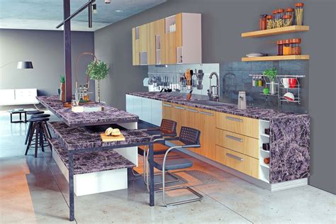 Kitchen tiles should be waterproof and resistant to the stain and also should be durable. Amethyst Kitchen - Dente Trading