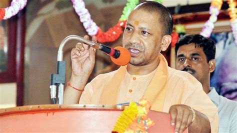 Chief minister yogi adityanath (photo credits: Four generations of Rahul Gandhi never went to temples ...