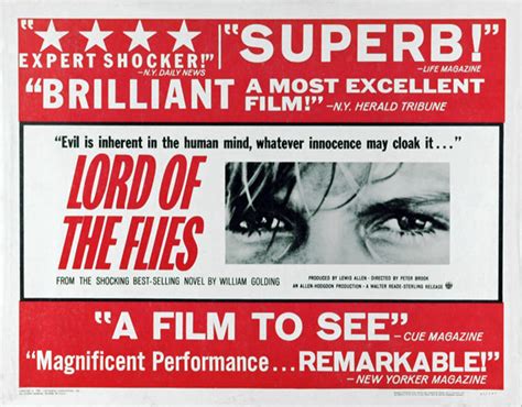 For the most part this film does a great job of bringing the highlights of the book to life. Lord of the Flies (1963) movie poster #3 - SciFi-Movies