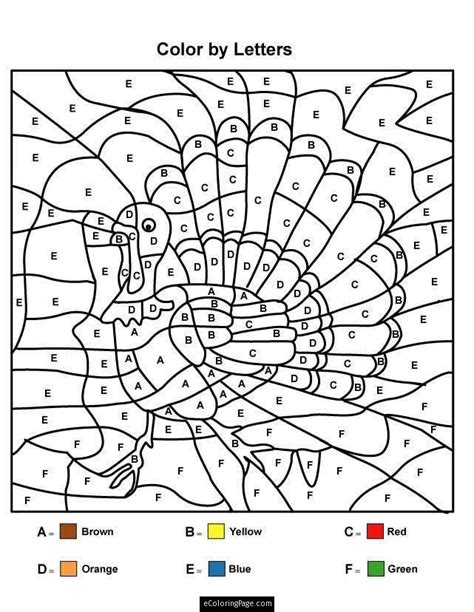 Using the 10 thanksgiving addition color by number worksheets in the worksheet template may also allow your youngster to produce their vocabulary. Coloring Pages: Happy Thanksgiving Day Color By Numbers ...